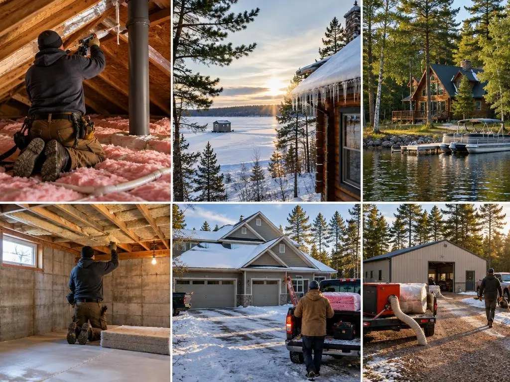 Attic Insulation & Air Sealing in Brainerd, MN